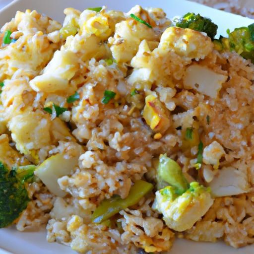 Keto Cauliflower Fried Rice: Low-Carb Flavor Packed Delight