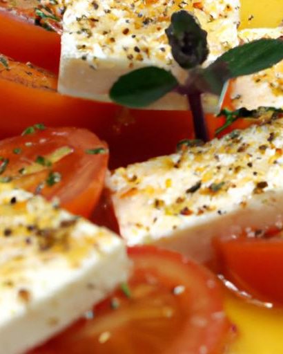 Savor the Flavor: Baked Feta with Tomatoes & Oregano Delight