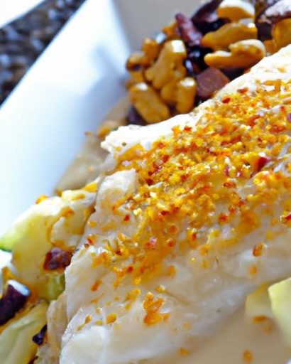Savor Baked Lebanese Fish with Creamy Tahini Sauce Delight