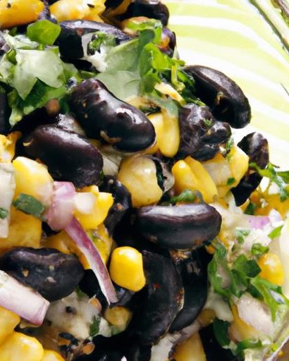 Zesty Black Bean and Corn Salad: A Fresh Flavor Boost