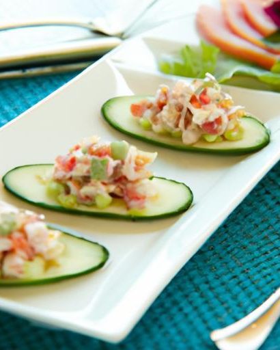 Refreshing Tuna Salad Cucumber Boats: A Light, Tasty Twist