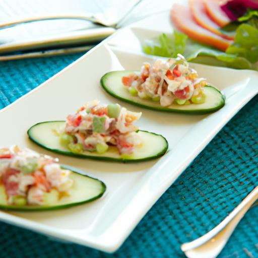 Refreshing Tuna Salad Cucumber Boats: A Light, Tasty Twist