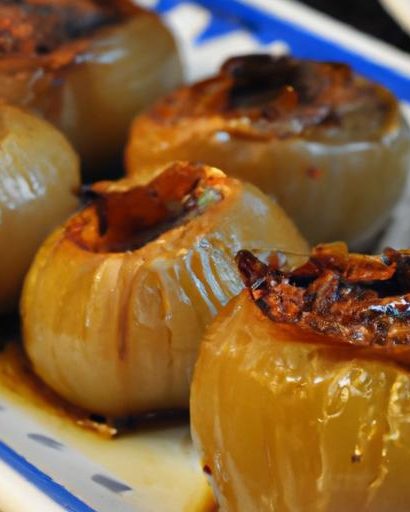 Aromatic Stuffed Onions with Cinnamon & Nutty Delight