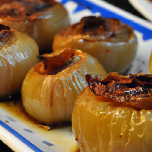 Aromatic Stuffed Onions with Cinnamon & Nutty Delight