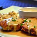 Crispy Air Fryer Creamy Garlic Parmesan Tofu Delight