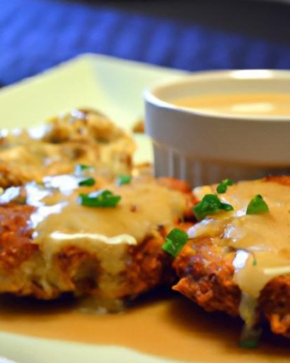 Crispy Air Fryer Creamy Garlic Parmesan Tofu Delight