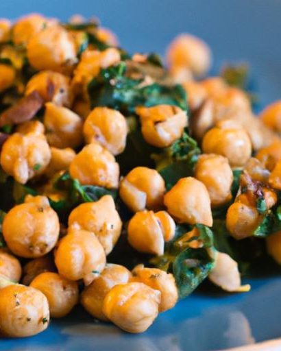 Mediterranean Spiced Chickpeas & Spinach: A Flavorful Feast