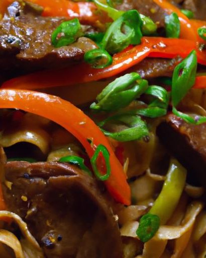 One-Pot Asian Beef Noodles: Flavor-Packed Easy Dinner Delight