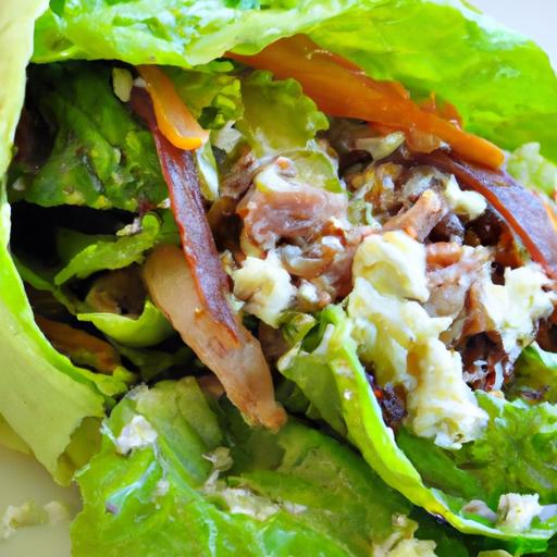lean & Green: Delicious Low-Carb Turkey⁣ Lettuce Wraps