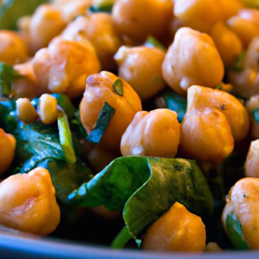 Mediterranean Spiced Chickpeas & Spinach: A Flavorful Feast