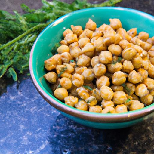 Zesty Lemon Roasted Chickpeas: A Tangy, Crunchy Snack Delight