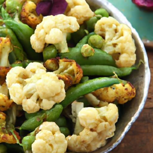 Crispy Air Fryer Roasted Cauliflower & Peas Recipe Guide