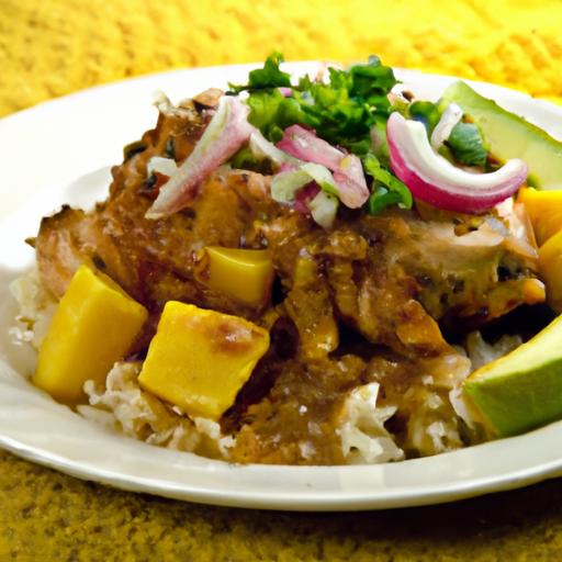 Tangy Twist: Slow Cooker Mango Salsa Chicken Recipe ‍Guide