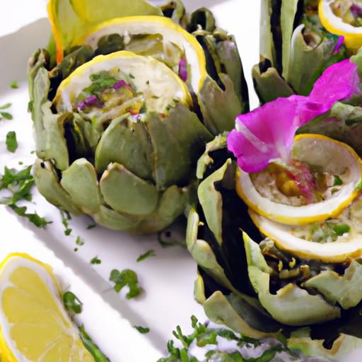Zesty Stuffed Artichokes: A Lemon & Herb Delight Recipe