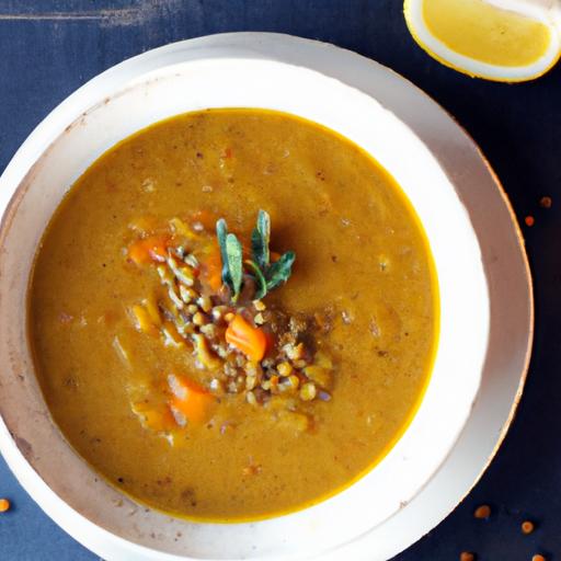 Zesty Lentil Soup with Cumin & Lemon: A Flavorful Boost