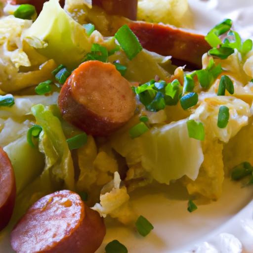 Sizzling Cabbage & Sausage Stir⁣ Fry: A Flavorful Delight