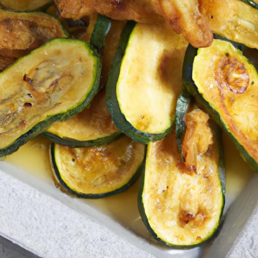 Crispy Air Fryer Garlic Lemon zucchini: A Healthy Twist
