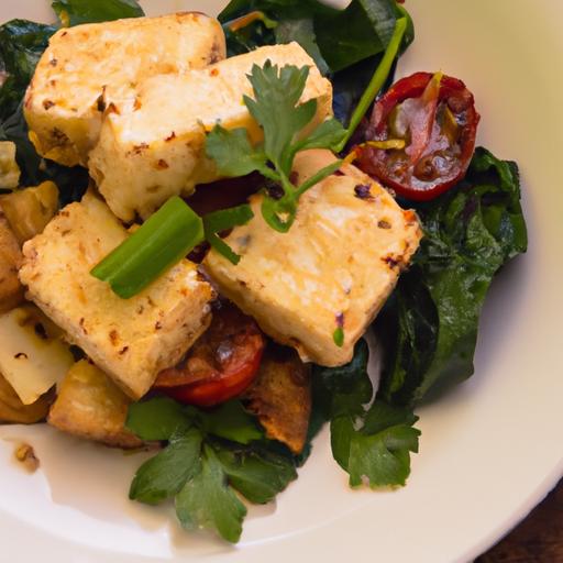 Crispy Air Fryer Tofu with Zesty Mediterranean Herbs