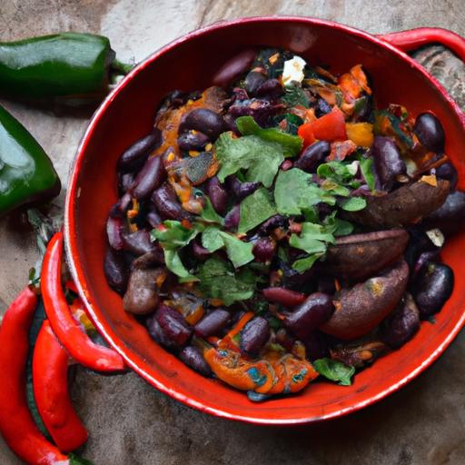 Hearty One-pot Sweet Potato⁤ & Black Bean ​Chili Recipe guide