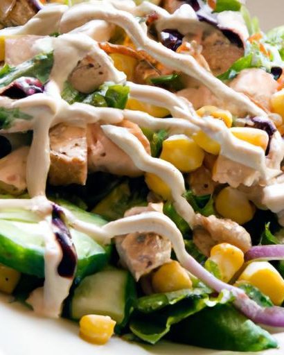Zesty Southwest Chicken Salad: A Flavor-Packed Delight