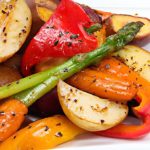 Crispy Air Fryer Honey Balsamic Roasted Veggies Recipe