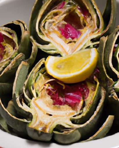 Zesty Slow Cooker Lemon Garlic Artichokes Recipe Unveiled