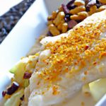 Savor Baked Lebanese Fish with Creamy Tahini Sauce Delight