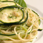 Twirl into Flavor: Garlic Parmesan Zucchini Noodle Delight
