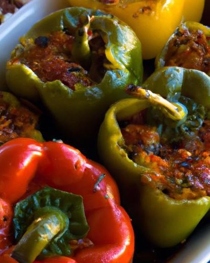 Mediterranean Magic: Slow Cooker Stuffed Peppers Recipe
