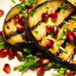 Savor Grilled Eggplant Drizzled with Tangy Pomegranate Molasses