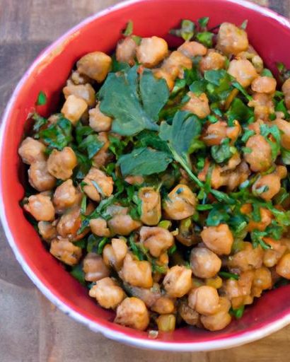 Spice Up Dinner: Slow Cooker Harissa Chickpeas Recipe