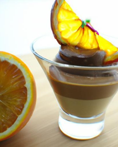 Zesty Vegan Orange Chocolate Mousse: A Silky Delight